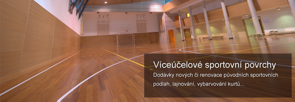 Renovace sportovních povrchů